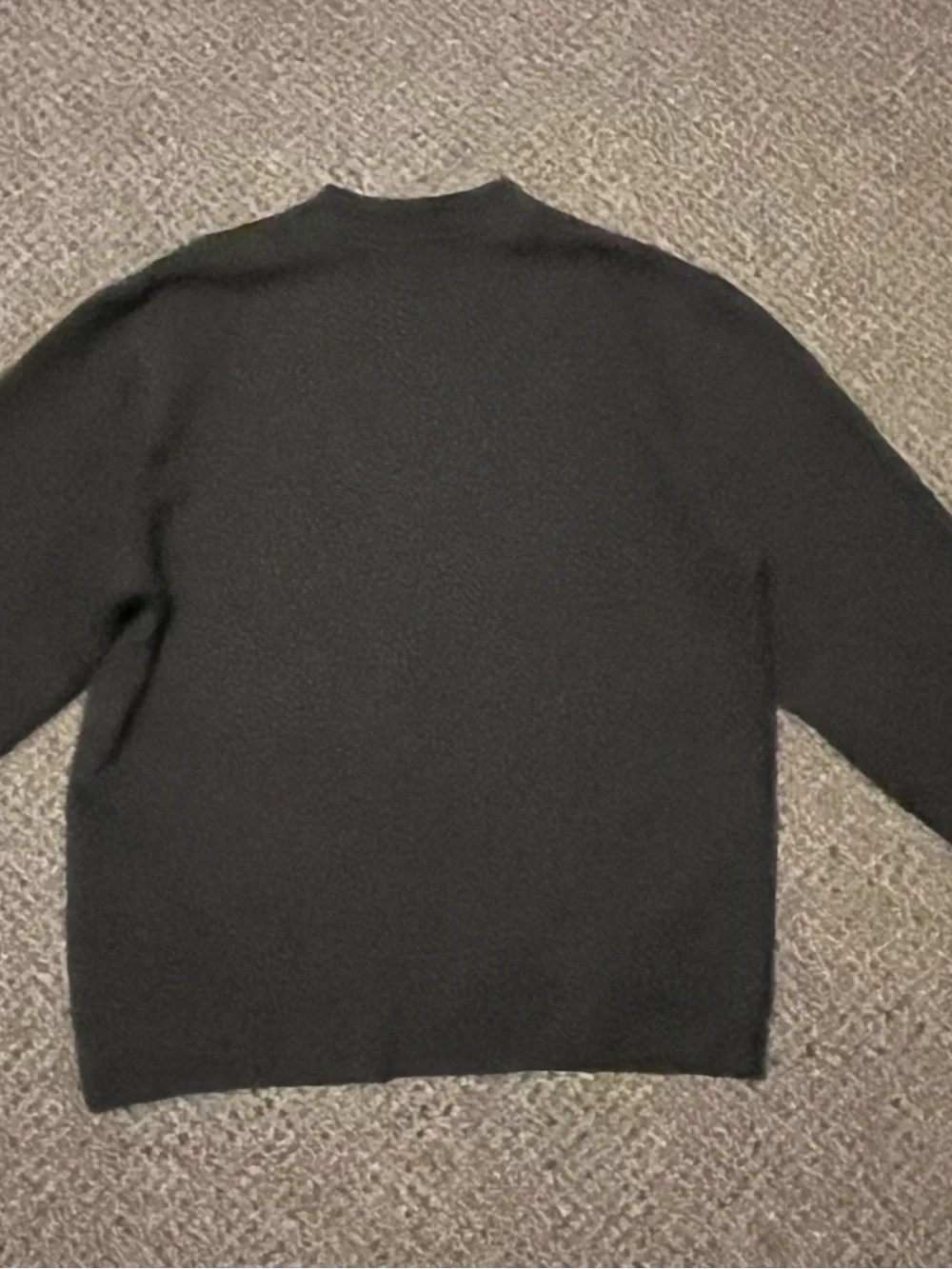 Grateful Dead Black Crewneck Sweater with Burke Mountain Scenic Skull Graphic